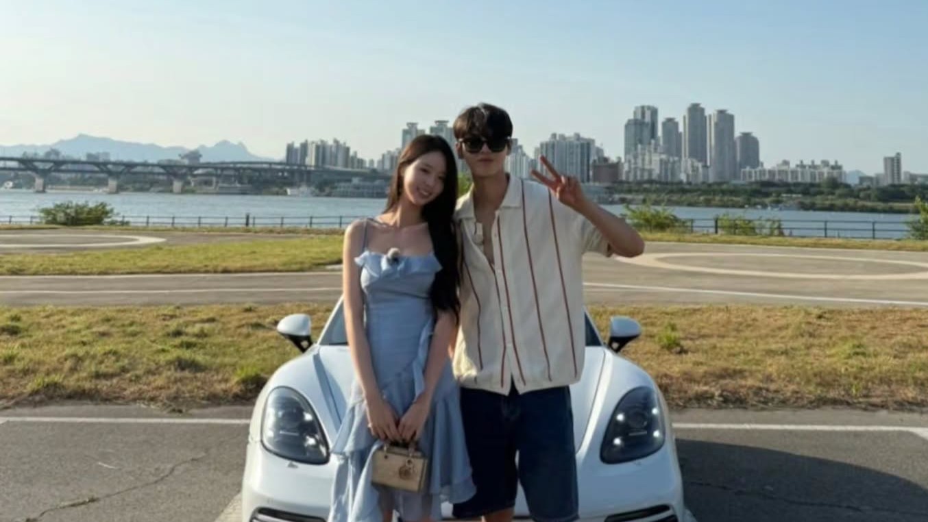 イム・スビンとパク・ヒソン（脱出おひとり島5）のツーショット写真